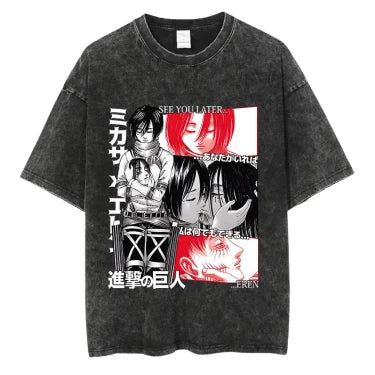T-Shirt Oversize V10 " Titan " | L'Attaque des Titans Saiko-Shop