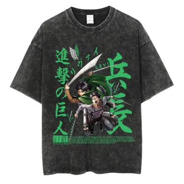T-Shirt Oversize V10 " Titan " | L'Attaque des Titans Saiko-Shop
