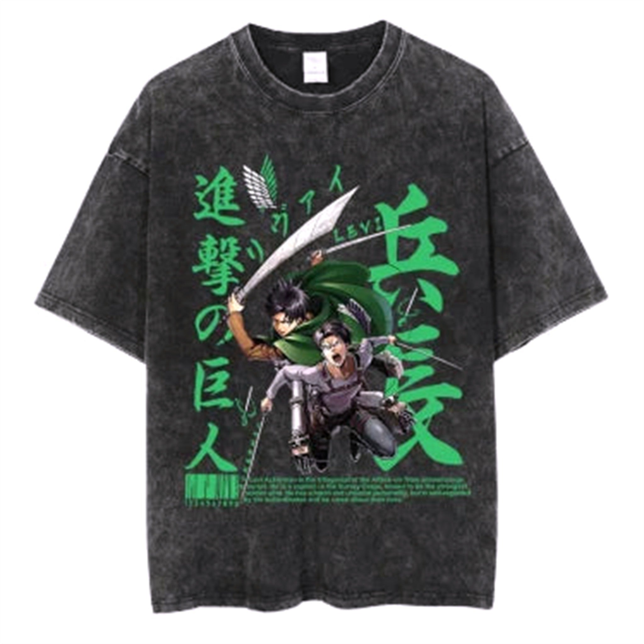 T-Shirt Oversize V9 " Titan " | L'Attaque des Titans Saiko-Shop