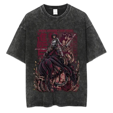 T-Shirt Oversize V22 " Titan " | L'Attaque des Titans Saiko-Shop