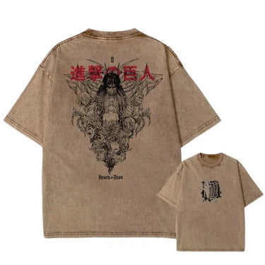 T-Shirt Oversize V22 " Titan " | L'Attaque des Titans Saiko-Shop