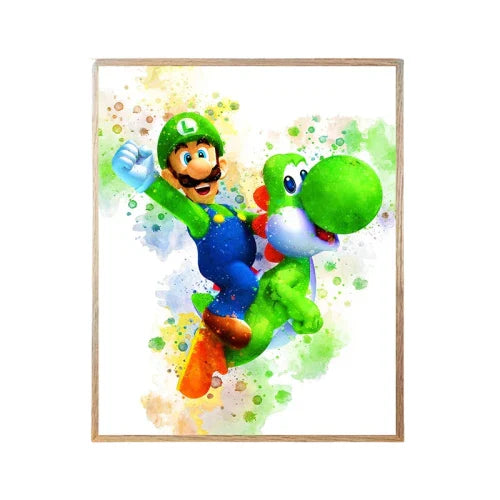 Poster " Grapht " V1 | Super Mario Saiko-Shop