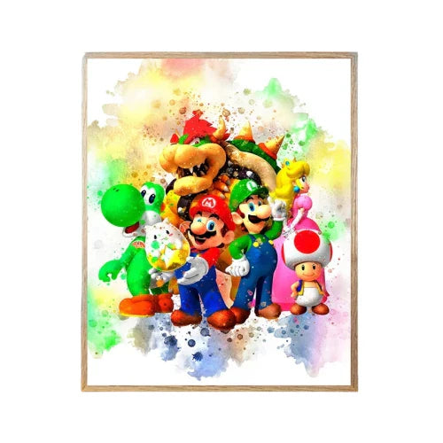 Poster " Grapht " V1 | Super Mario Saiko-Shop