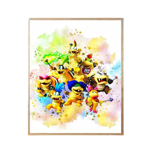 Poster " Grapht " V1 | Super Mario Saiko-Shop