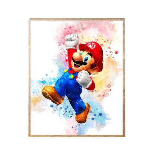 Poster " Grapht " V1 | Super Mario Saiko-Shop