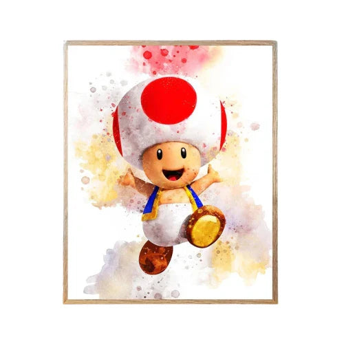 Poster " Grapht " V1 | Super Mario Saiko-Shop