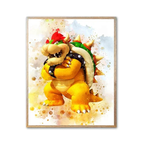 Poster " Grapht " V1 | Super Mario Saiko-Shop