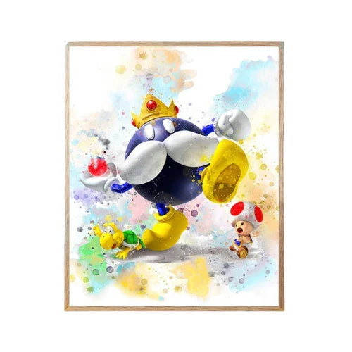 Poster " Grapht " V1 | Super Mario Saiko-Shop