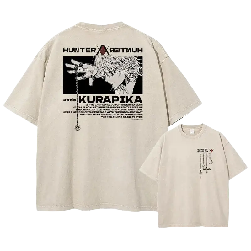 T-Shirt Oversize V6 " Osu " | Hunter × Hunter Saiko-Shop