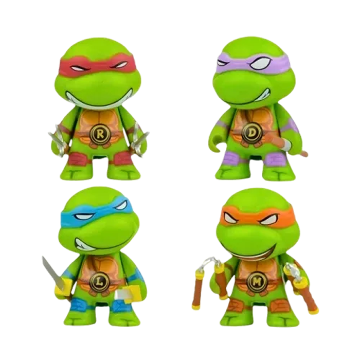 Figurine Tortues Ninja ( 4/pcs ) | Tortues Ninja Saiko-Shop