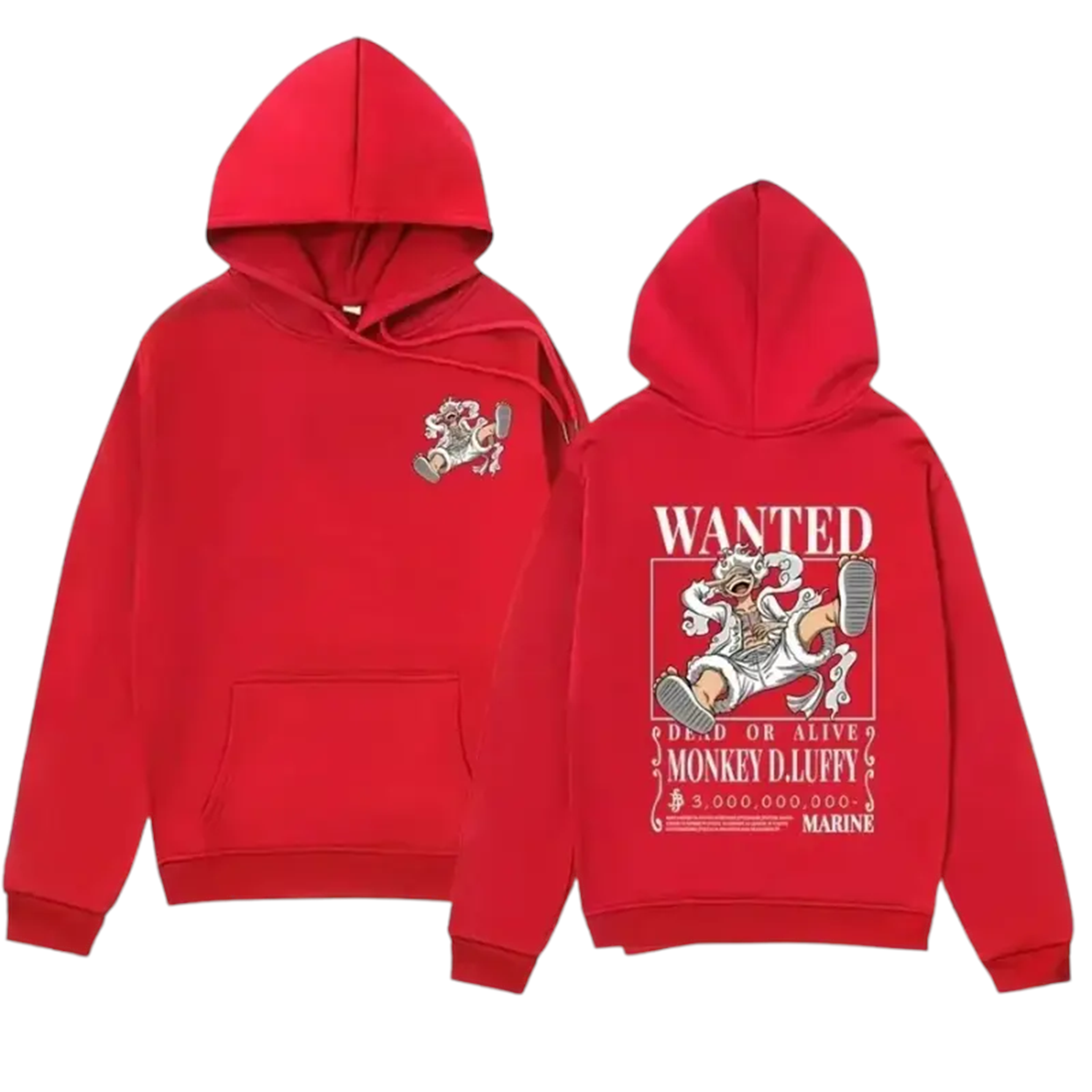 Pull Luffy " Wanted Gear 5 " | One Piece - image 2 - Saiko-Shop