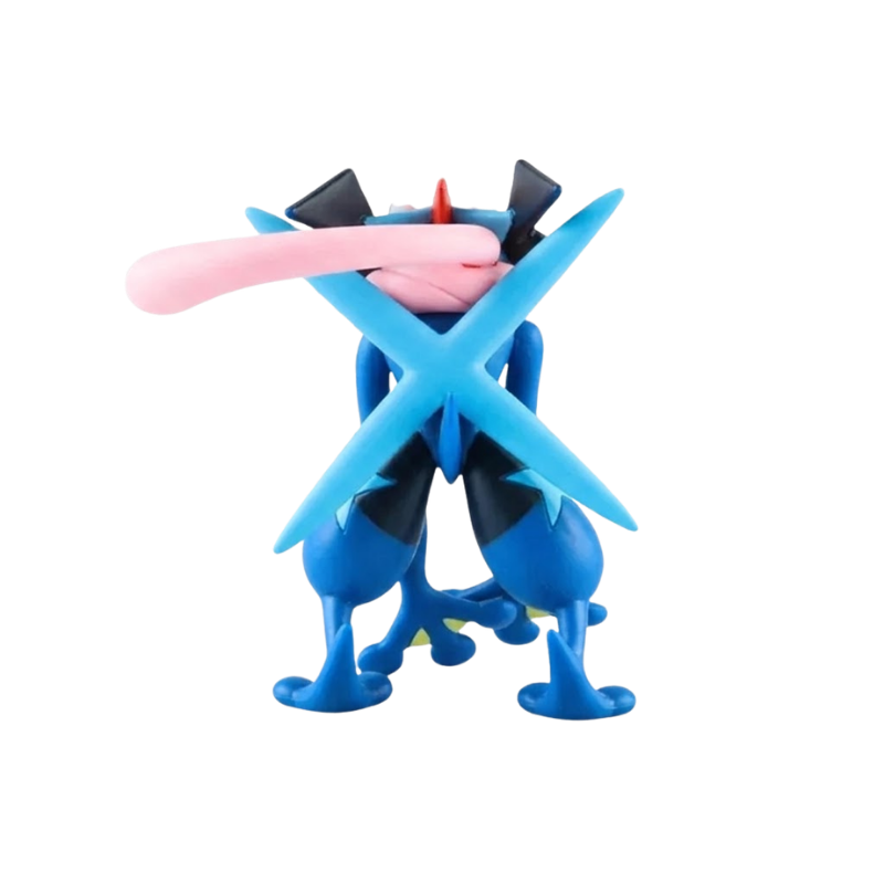 Figurine Amphinobi Pokémon parfaite pour décorer une étagère ou compléter une collection.