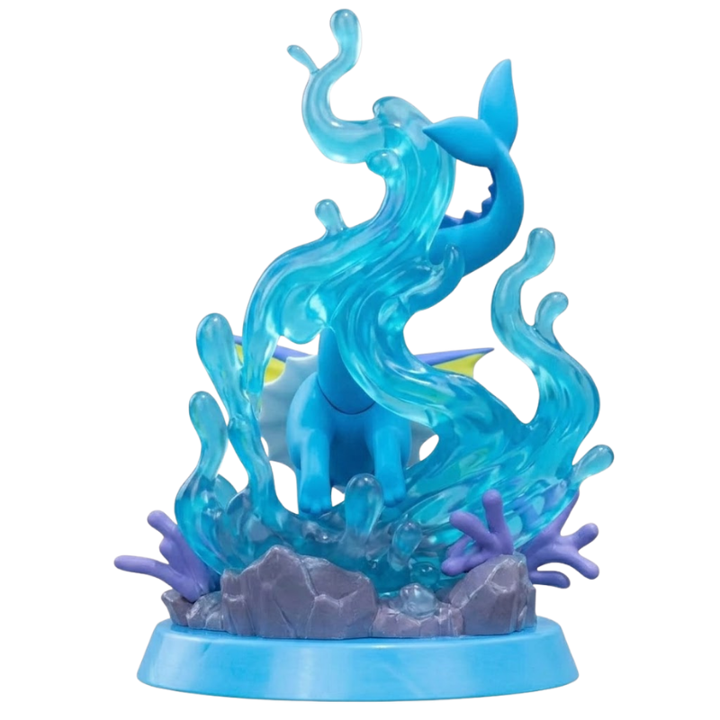 Figura coleccionable de Vaporeon del universo Pokémon.