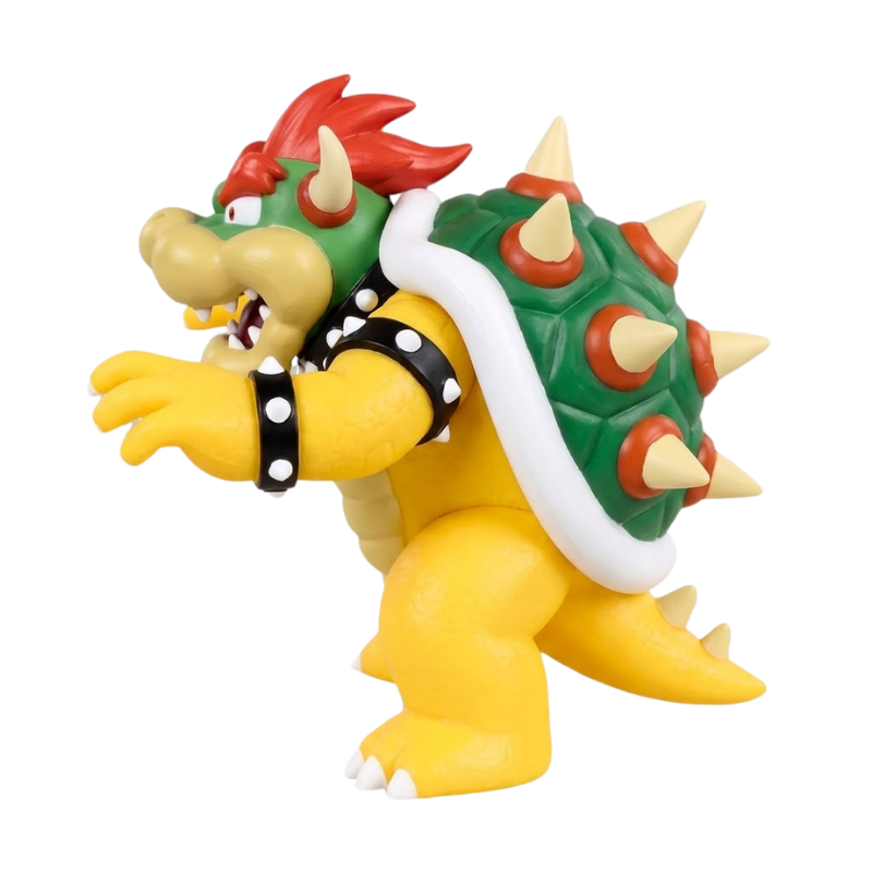 Figurine de Bowser reprĂ©sentant lâemblĂ©matique antagoniste de Nintendo.