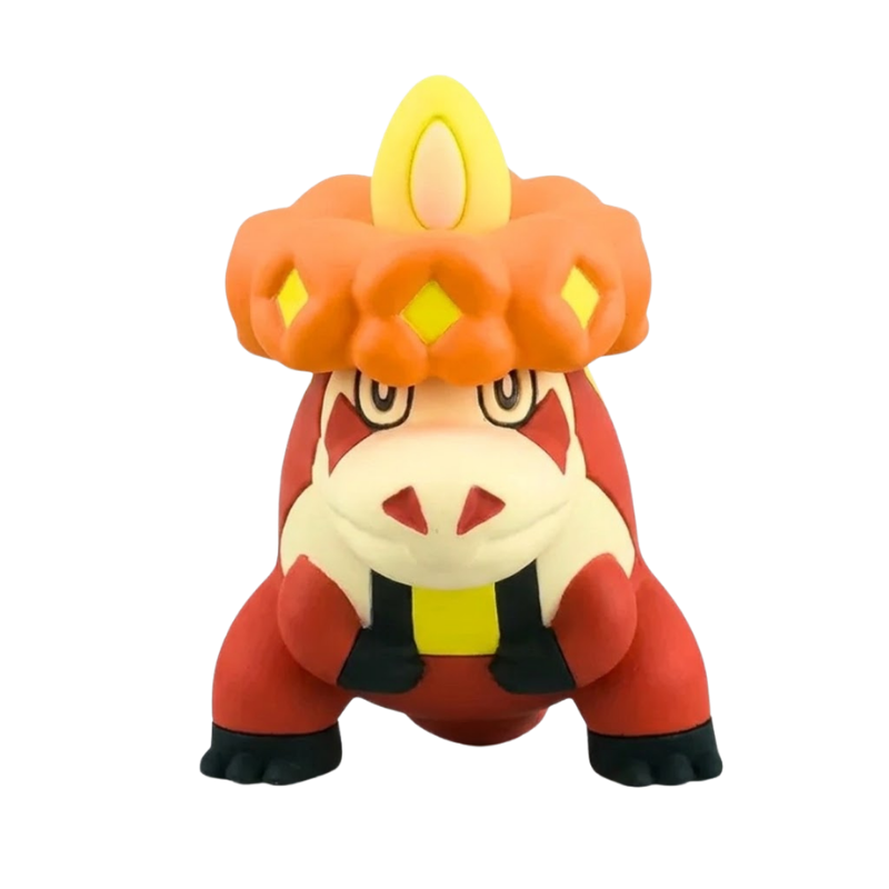 Figurine de collection Crocogril Pokémon avec des détails soignés et des couleurs fidèles.