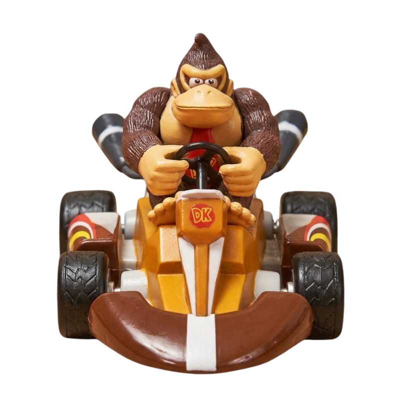 Figura de Donkey Kong Mario Kart con un acabado detallado para coleccionistas.