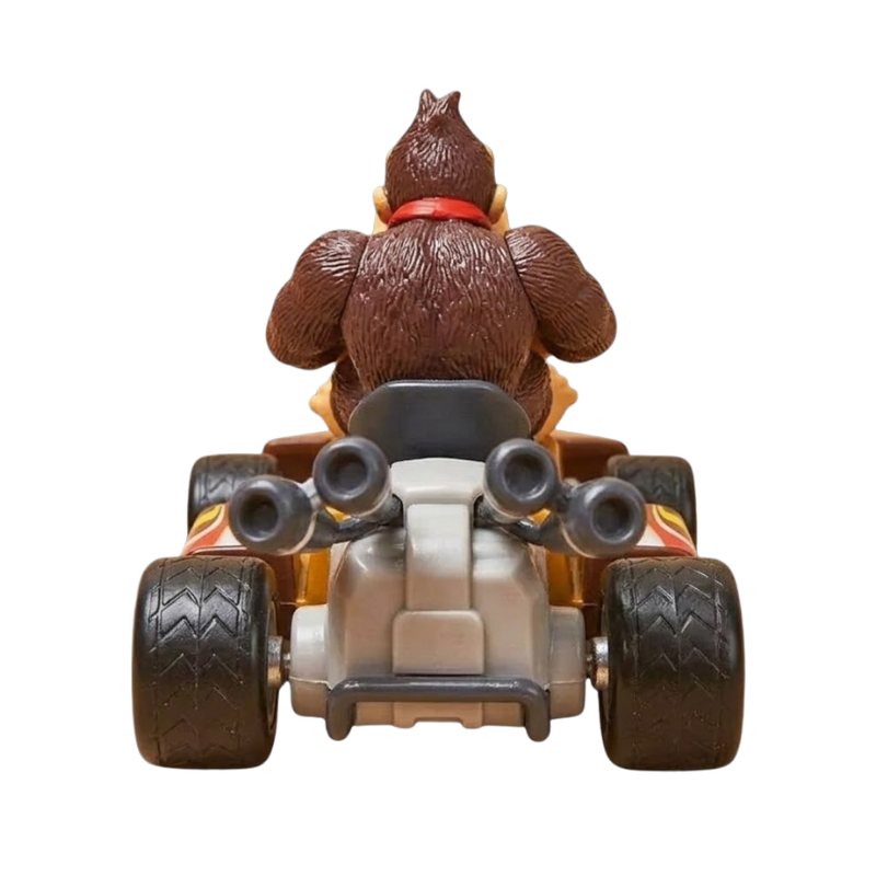 Figura de Donkey Kong, ideal para los apasionados de Mario Kart y de los videojuegos.