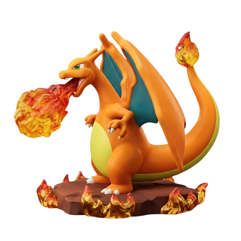 Figurine décorative Dracaufeu inspirée de Pokémon