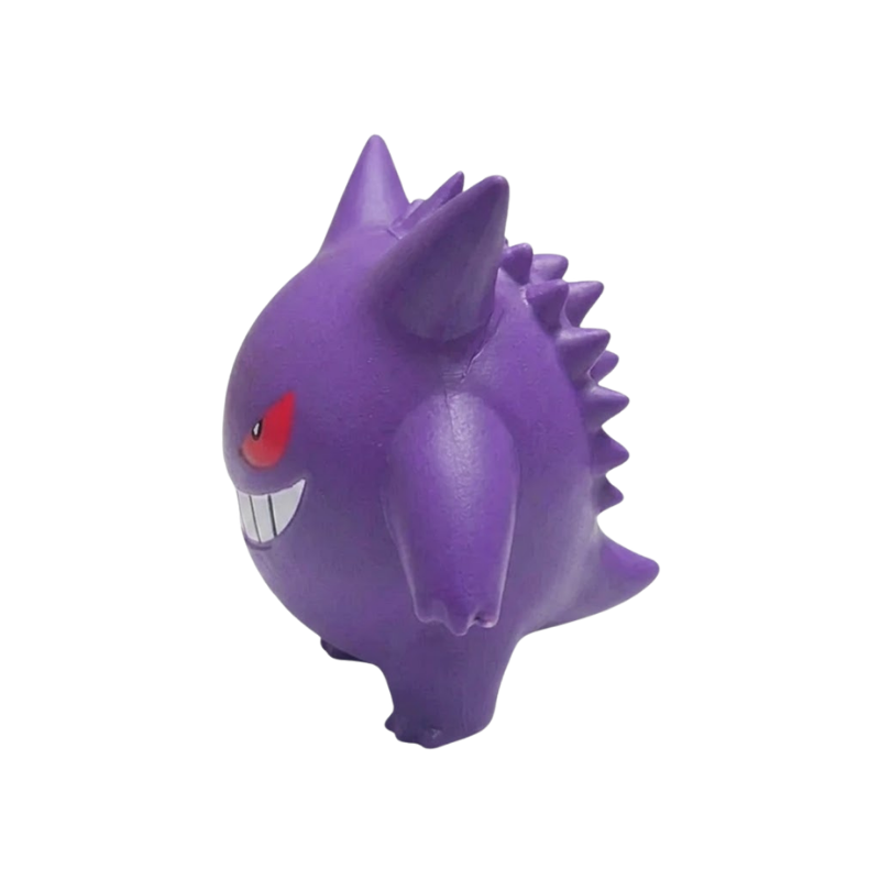 Figurine Pokémon Ectoplasma représentant le célèbre Pokémon de type Spectre et Poison.