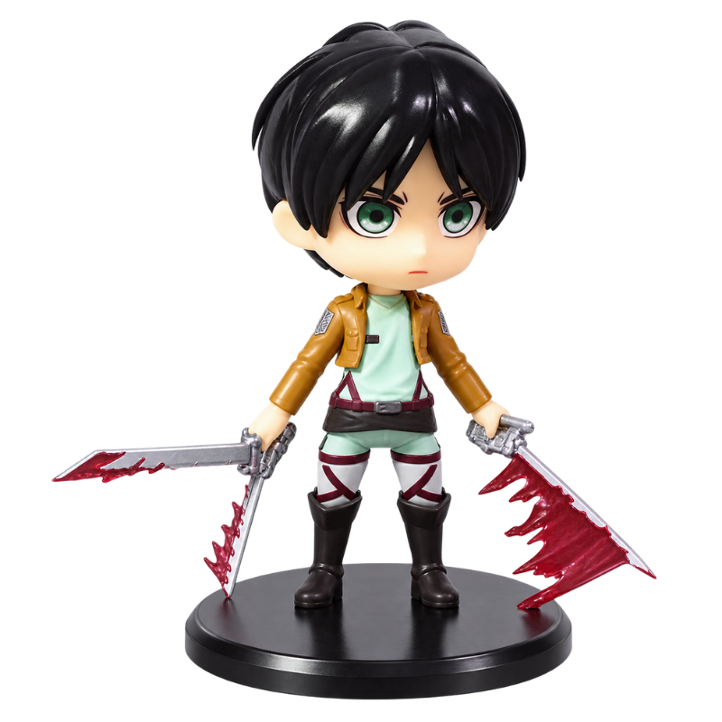 Figurines Eren Jaeger édition collector 6 pièces