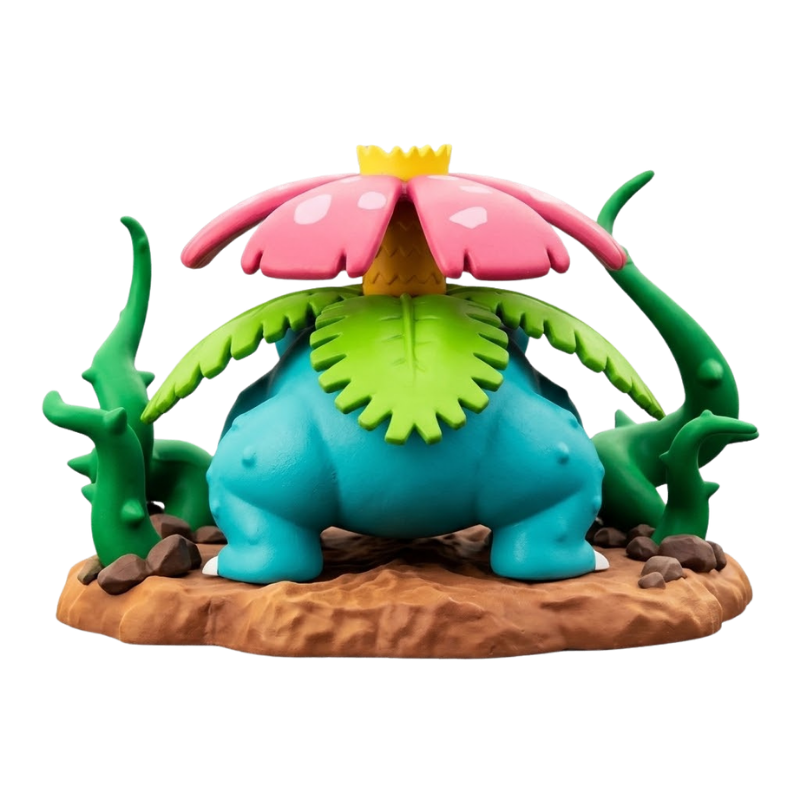 Figura decorativa de Venusaur inspirada en Pokémon