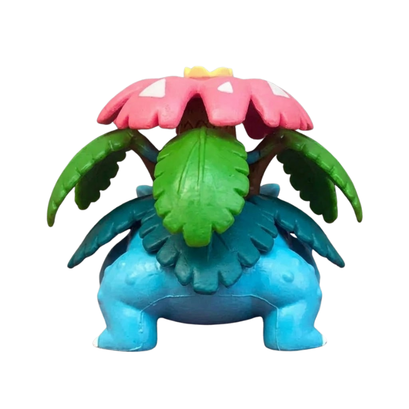 Figurine Florizarre inspirée du personnage emblématique de l’univers Pokémon.