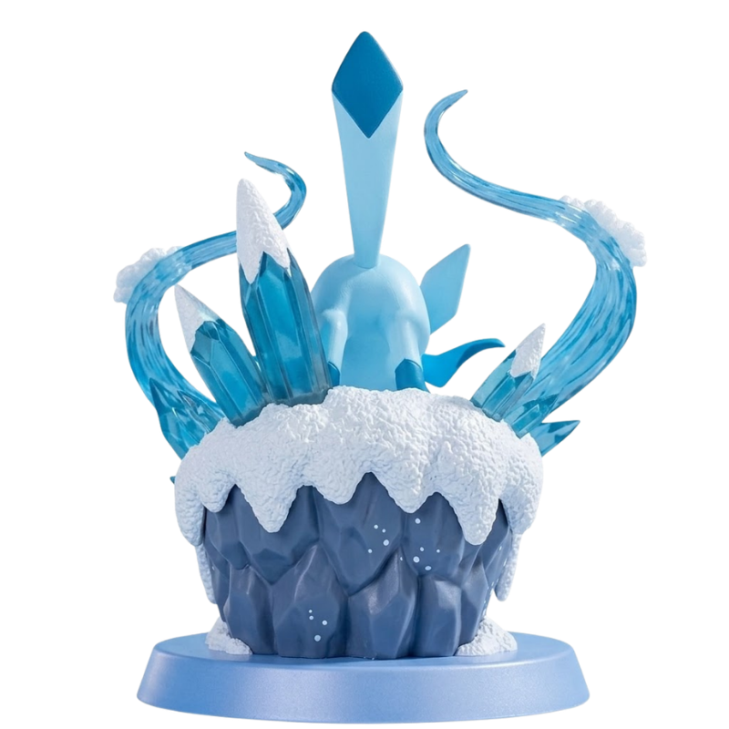 Figura coleccionable de Glaceon del universo Pokémon.
