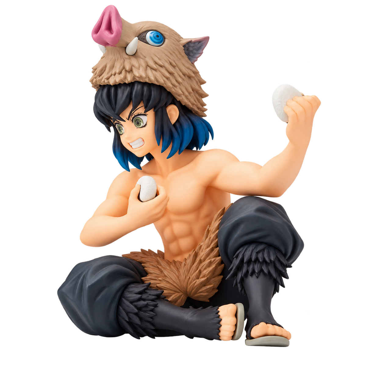 Inosuke Hashibira Demon Slayer collectible figurine