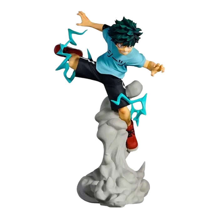 Figura de Izuku Midoriya, personaje emblemático del manga japonés