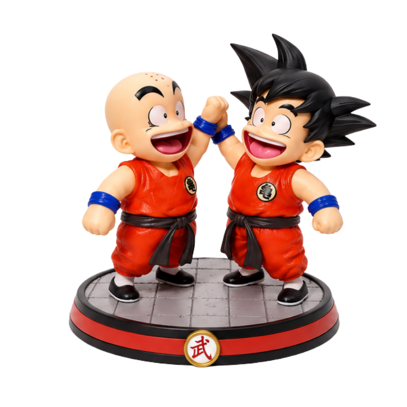 Dragon Ball Z Krillin Goku collectible figure