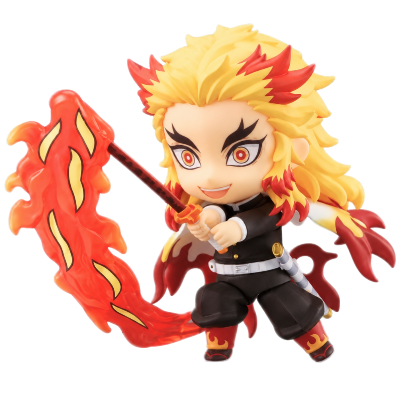 Figurine détaillée de Kyojuro Rengoku de Demon Slayer