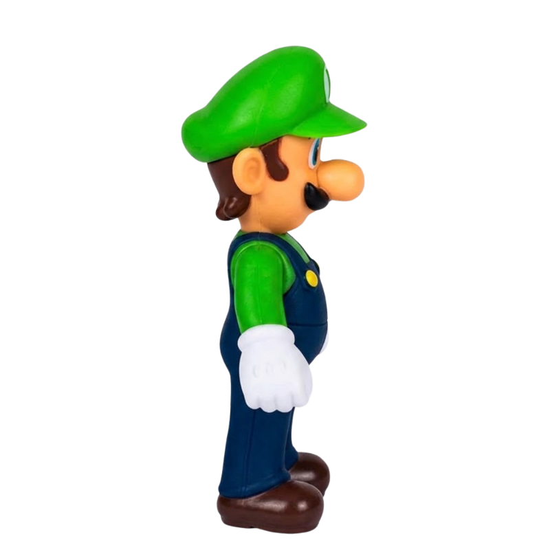Figurine Luigi avec une finition détaillée pour les collectionneurs.