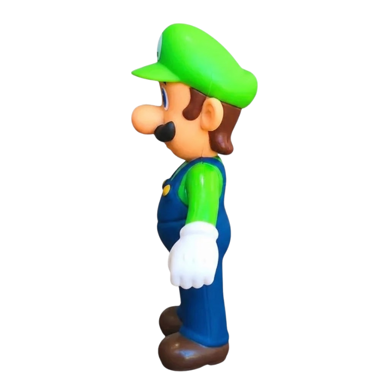 Figura de Luigi, perfecta para completar tu colección de Super Mario.