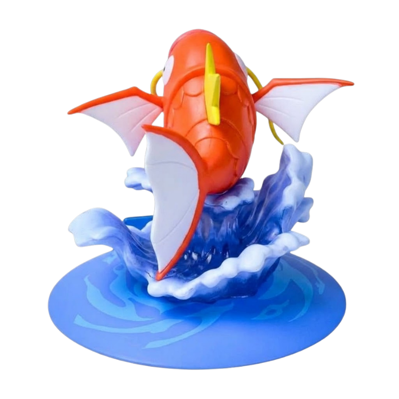Figurine Pokémon Magicarpe idéale pour les collectionneurs et les passionnés de Pokémon.