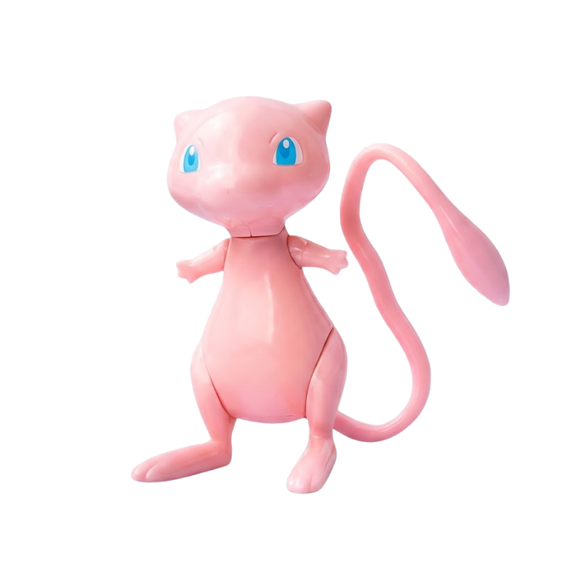 Figura de Mew de Pokémon, ideal para coleccionistas.