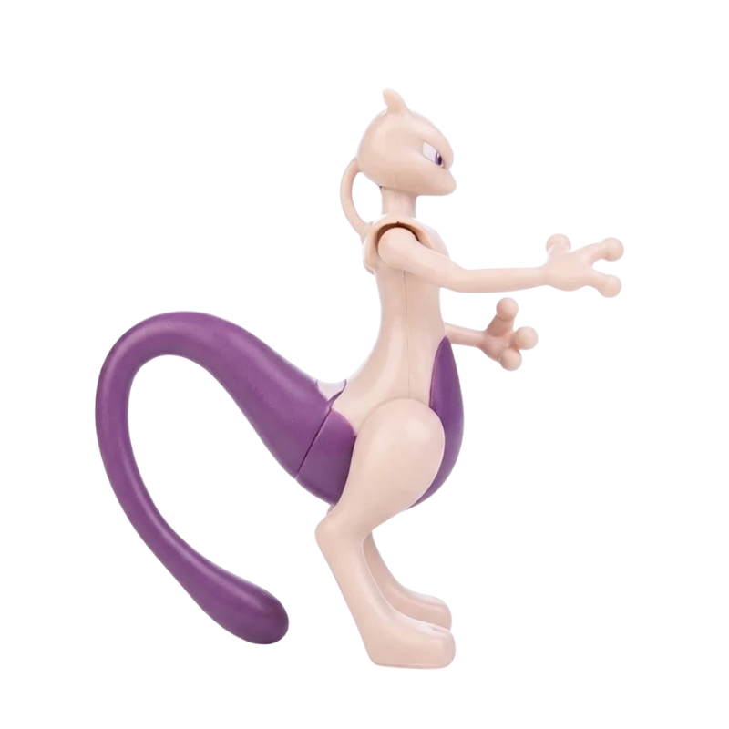 Figurine Pokémon Mewtwo idéale pour les collectionneurs et les passionnés de Pokémon.
