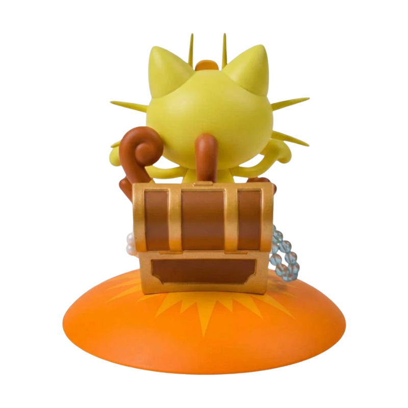 Figurine Pokémon représentant Miaouss dans une pose adorable.