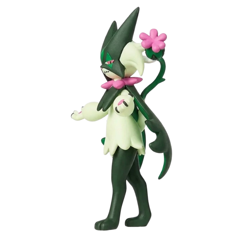 Figurine de collection Miascarade Pokémon avec des détails soignés et des couleurs fidèles.