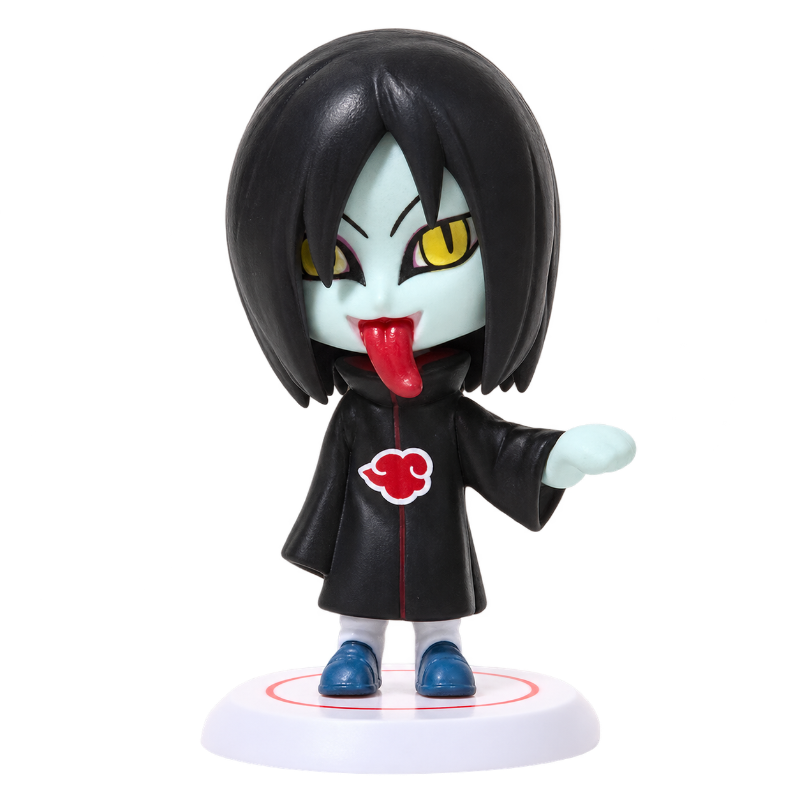 Lote de 11 figuras de Naruto con los personajes emblemáticos de Akatsuki.