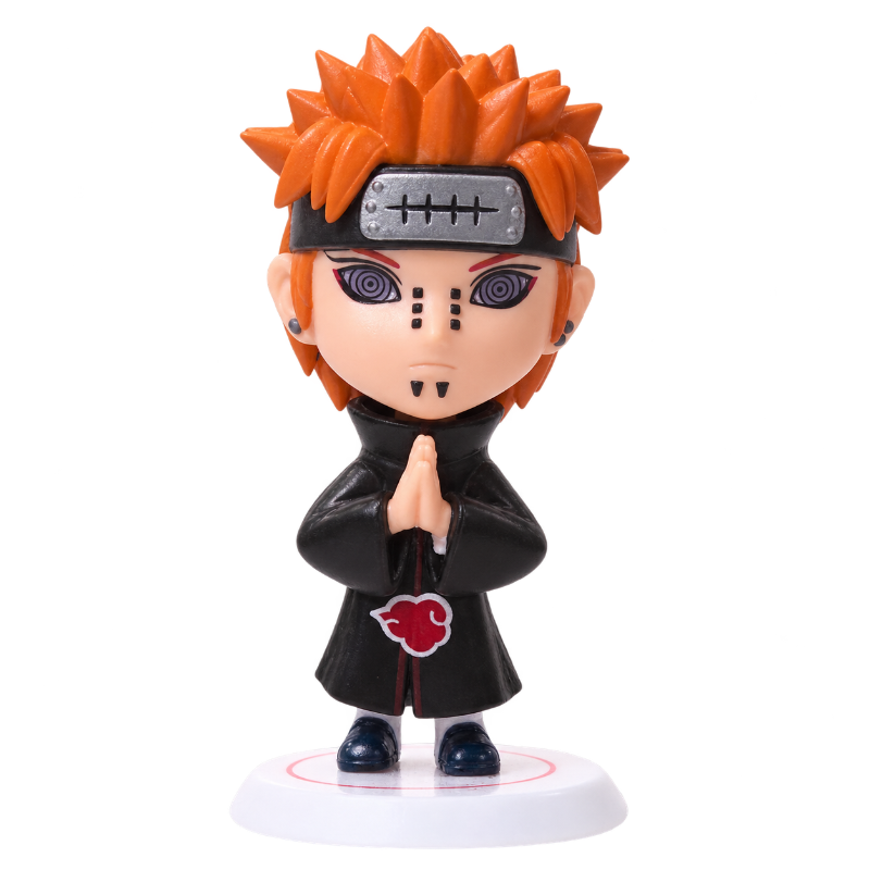 Set de 11 figuras de Akatsuki de Naruto para coleccionistas.
