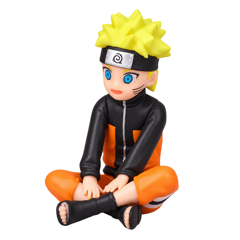 Figura de Naruto y las criaturas emblemáticas de Naruto.