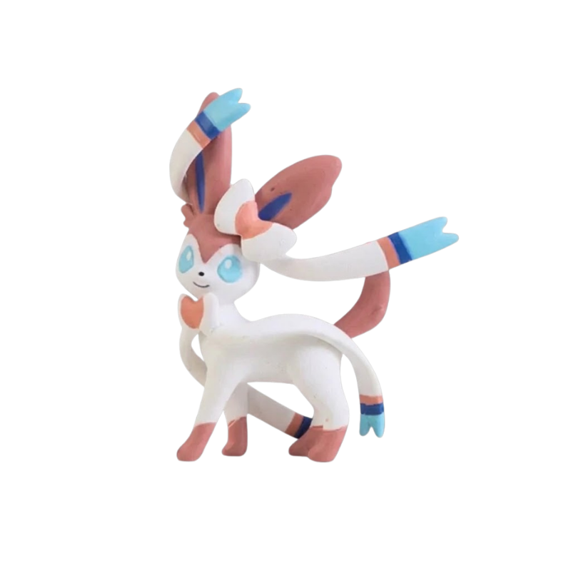 Figurine Pokémon Nymphali idéale pour les collectionneurs et les passionnés de Pokémon.