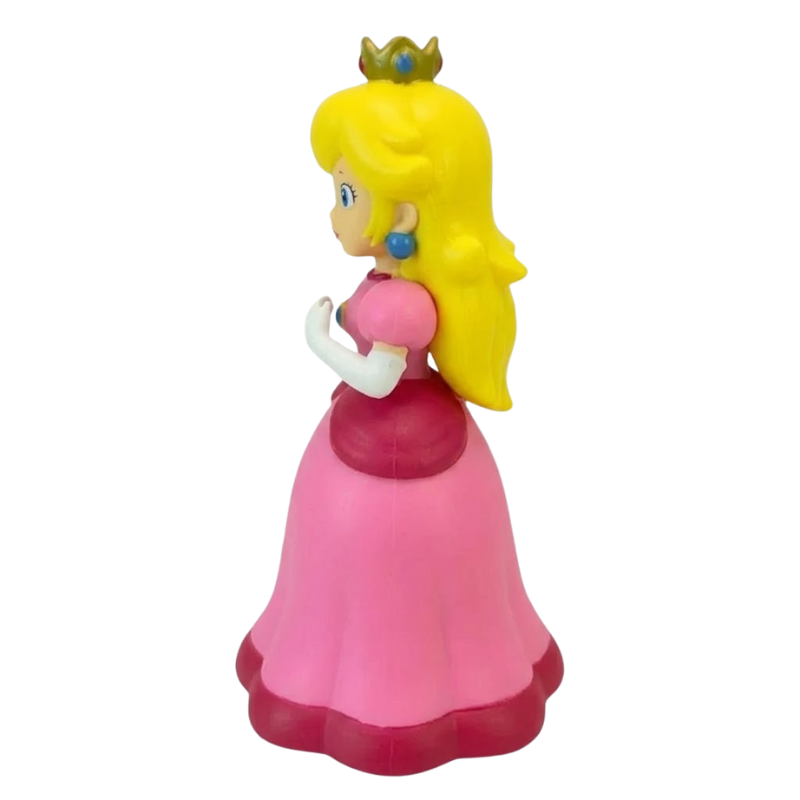 Figura de Peach, la famosa princesa del universo Nintendo.