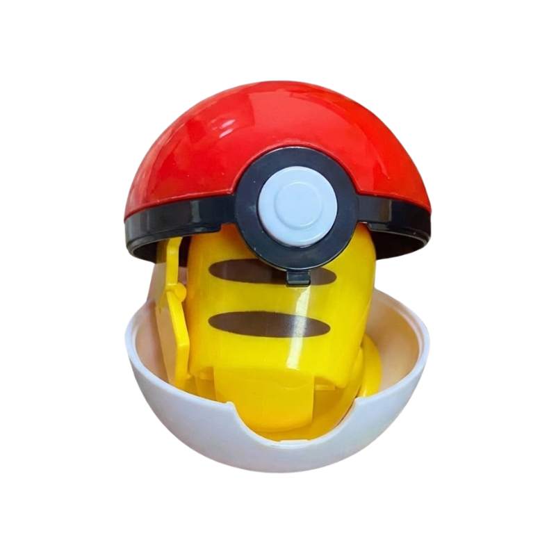 Figurine Pikachu jaune inspirée du célèbre personnage de l’univers Pokémon
