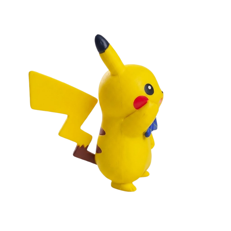 Figurine Pokémon Pikachu représentant le célèbre Pokémon de type Électrik.