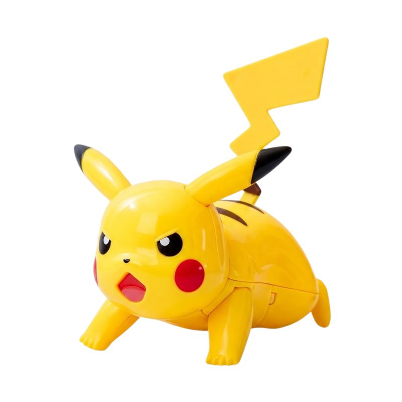 Pikachu Pokémon, figurine au style adorable et emblématique.