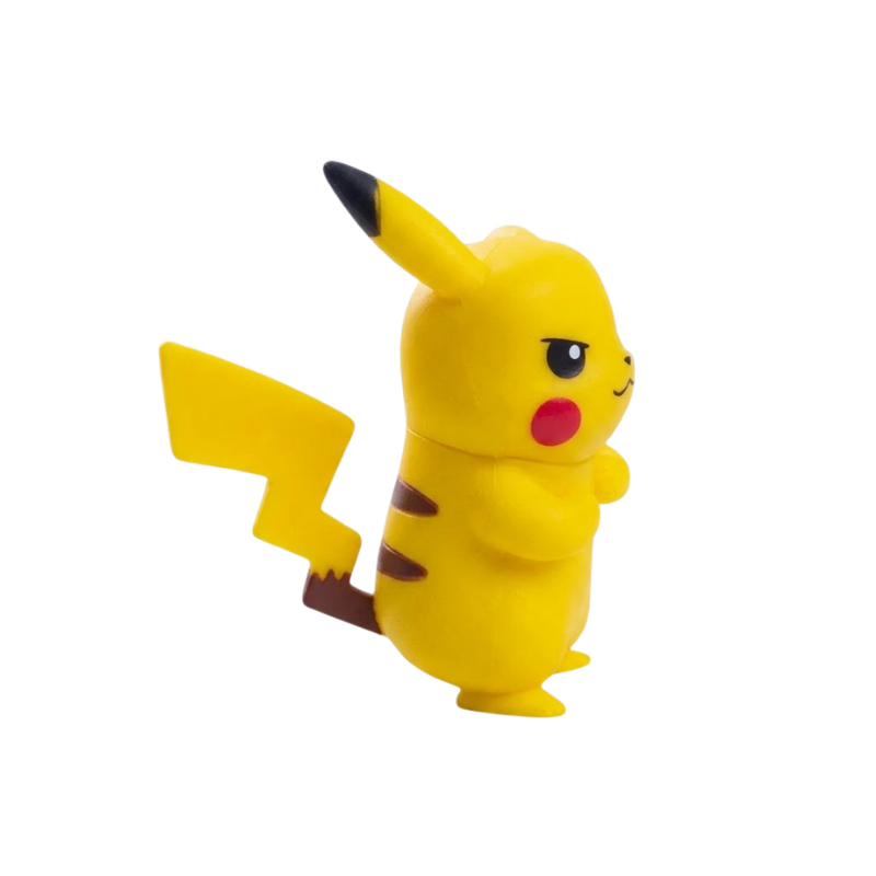 Figurine Pokémon Pikachu au design adorable et aux détails soignés.