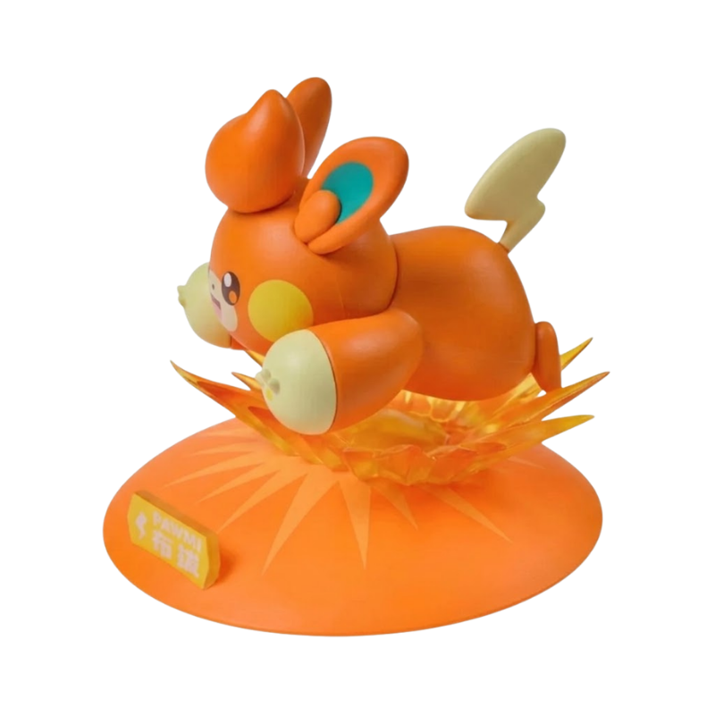 Figura de Pawmi, el pequeño Pokémon de tipo Eléctrico.