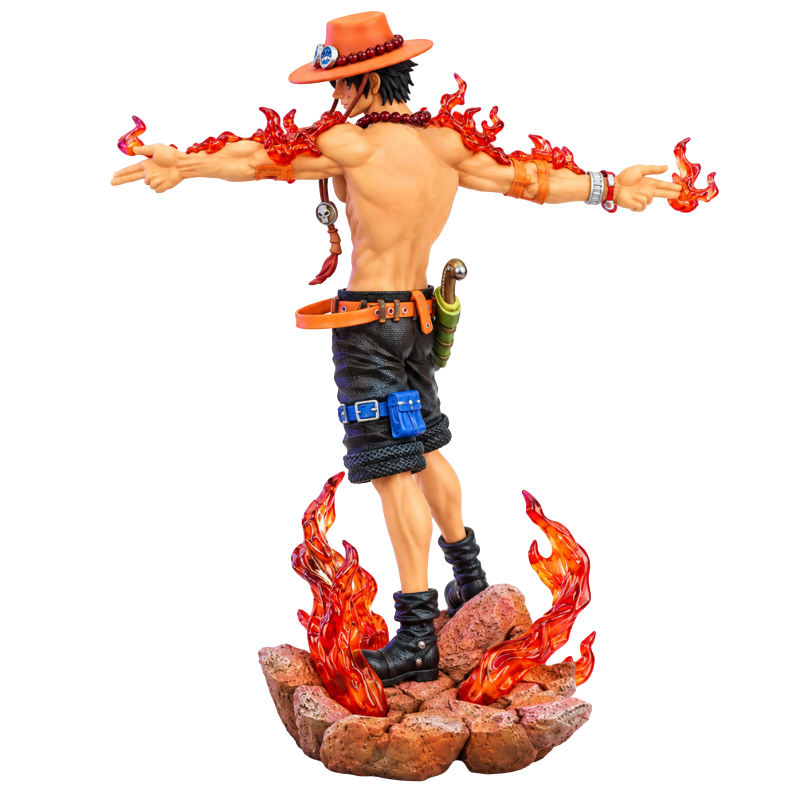 One Piece Ace decorative character figure