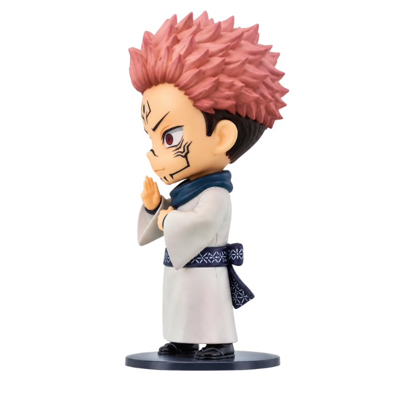 Figurine de collection Ryomen Sukuna avec des détails inspirés du manga.